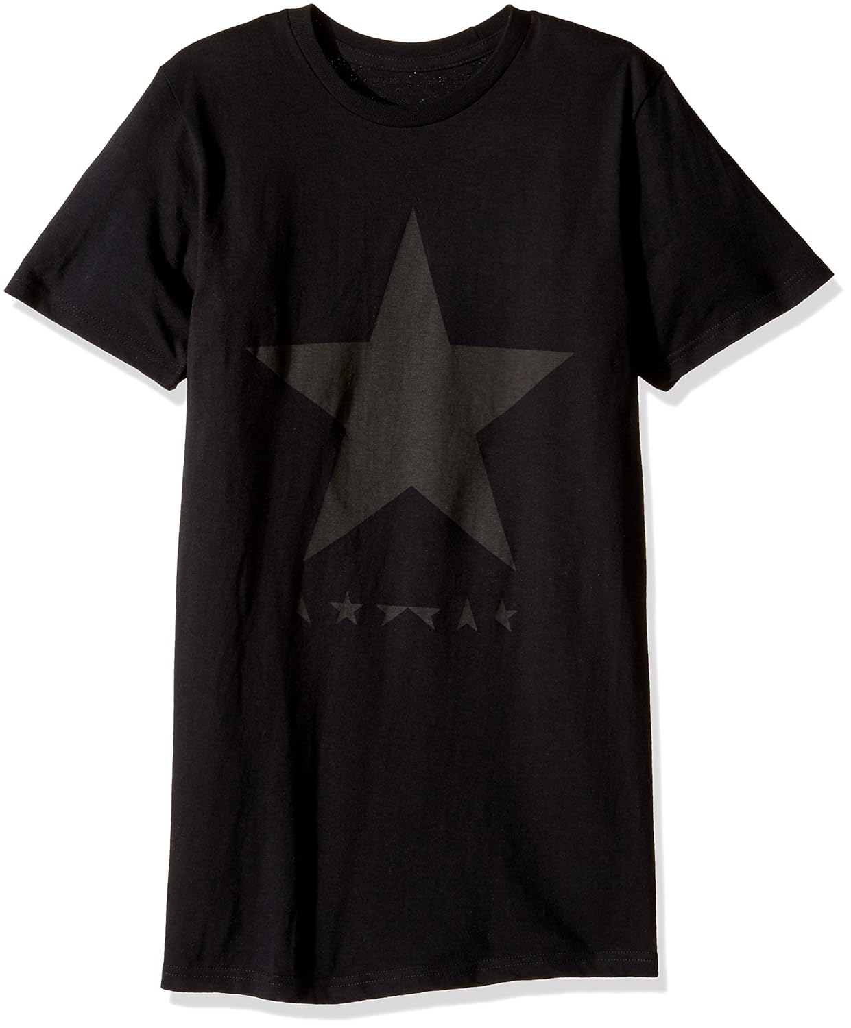 impact 男式 david bowie 黑色星星 t 恤